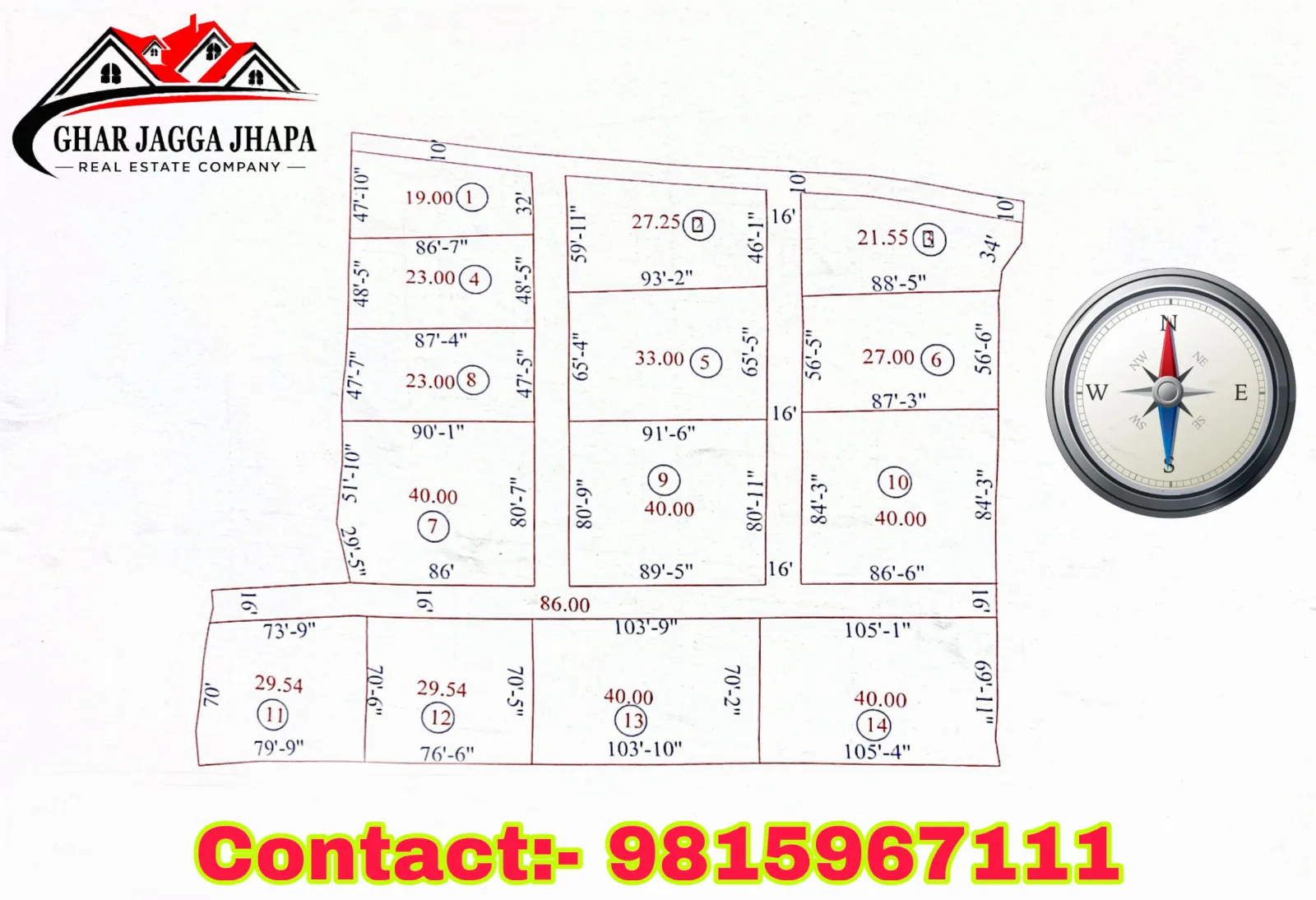 Prime plots in Gauradaha